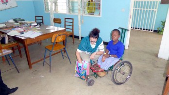 Amina (Eliza) 2017 im Faradja Center Tansania Unterstützung durch HHK e.V.